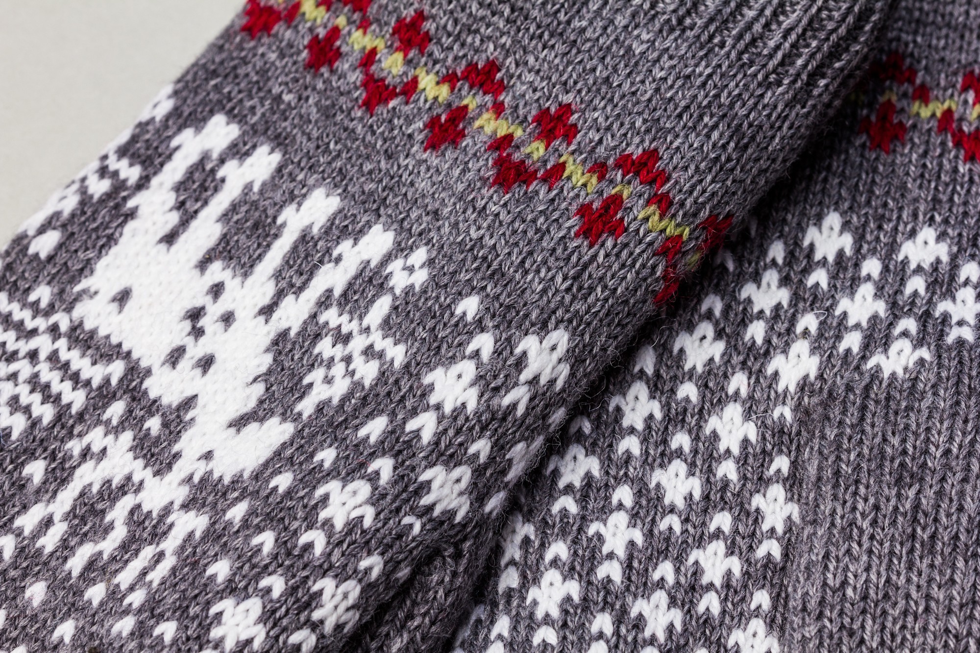 Deer Unisex Winter Pure Merino Wool Mitt