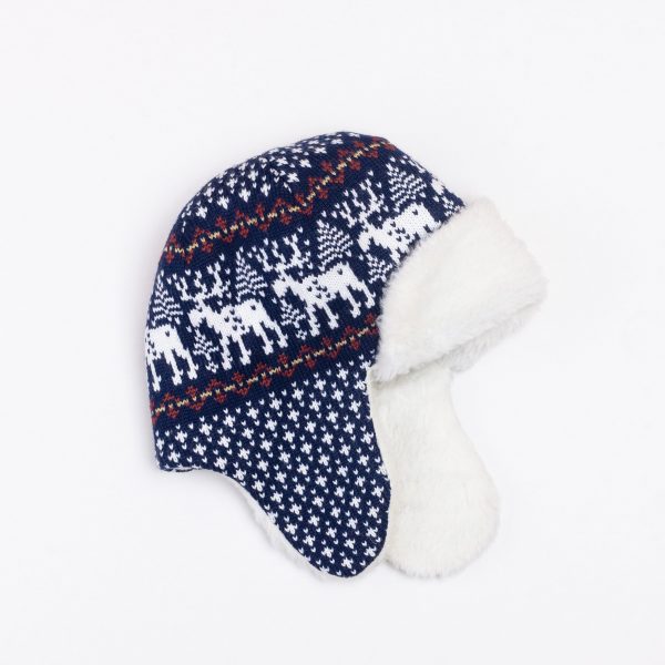 Deer Unisex Pure Merino Wool Bomber Hat