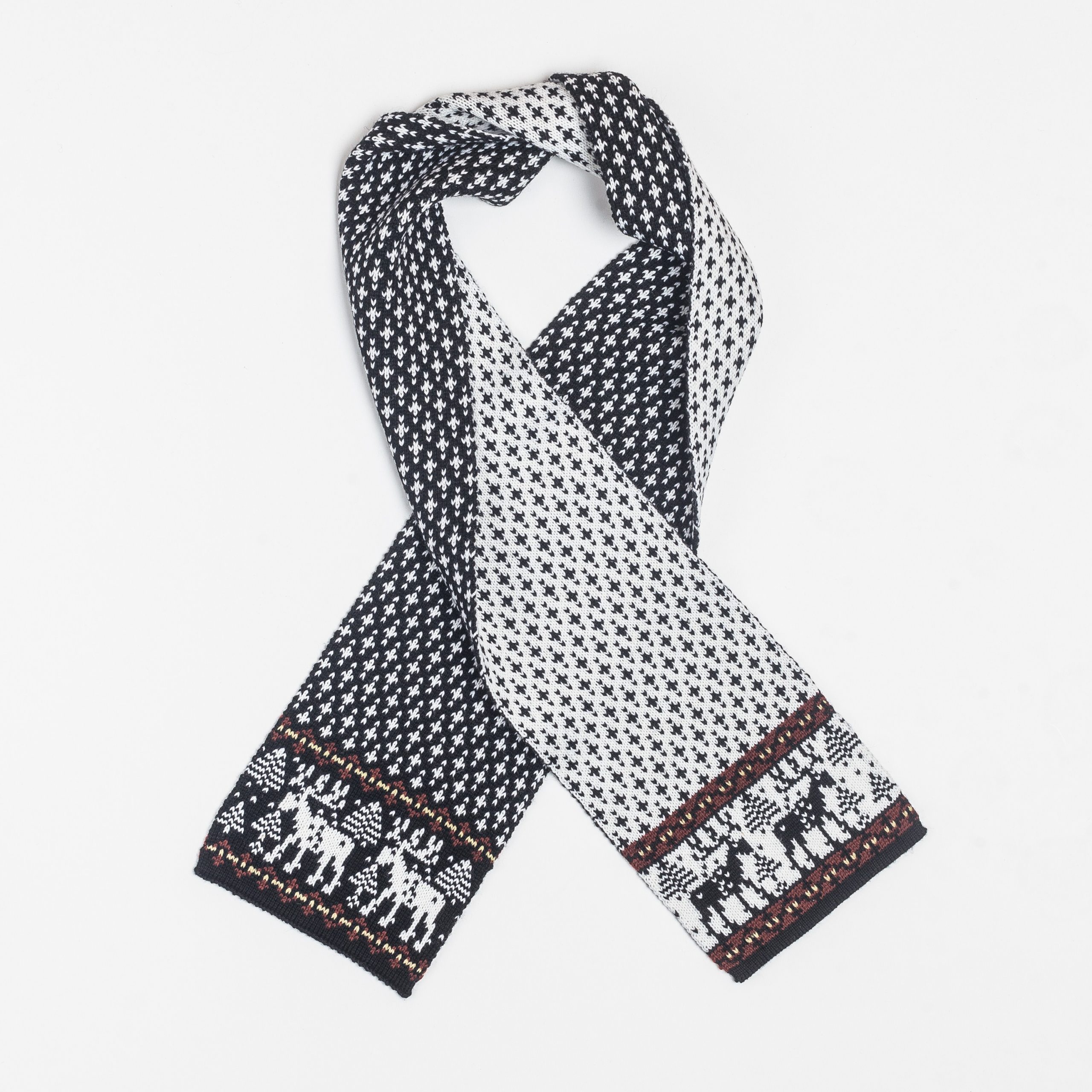 Deerbon Unisex Pure Merino Wool Scarf