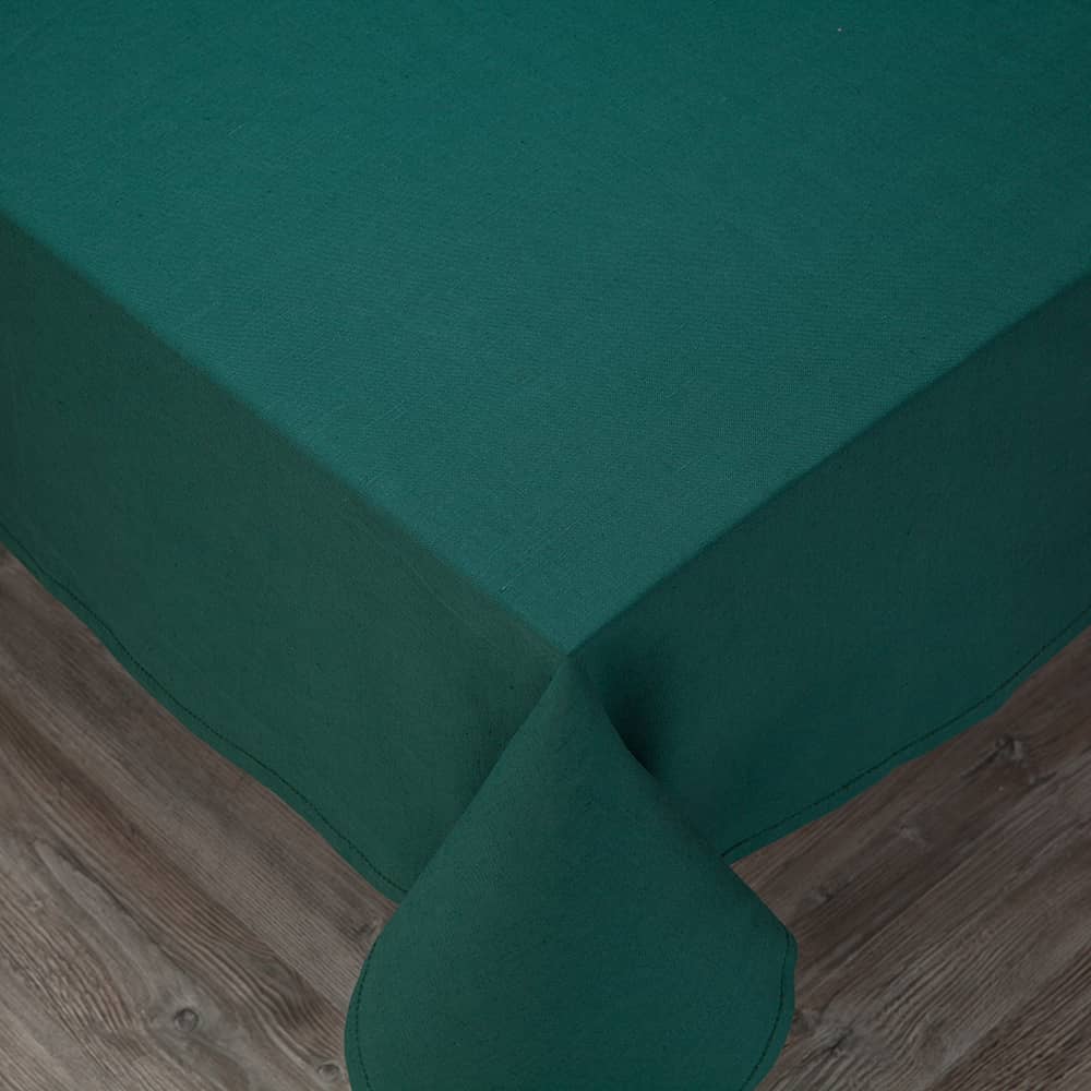 Linane roheline pilutatud laudlina