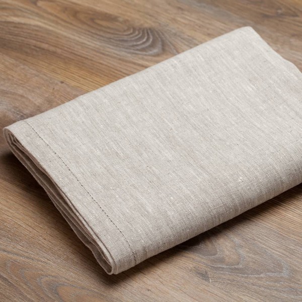 Broderi Natural Linen Tablecloth