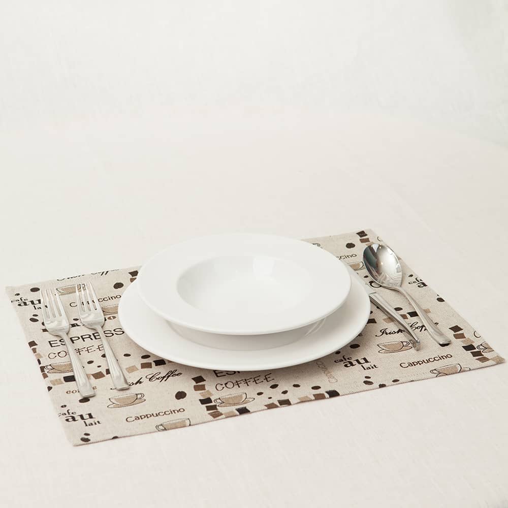 Coffee Print Placemat