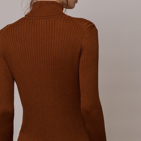 Felina wool pullover brown