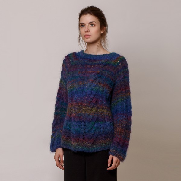 Tania объёмный мохеровый пуловер