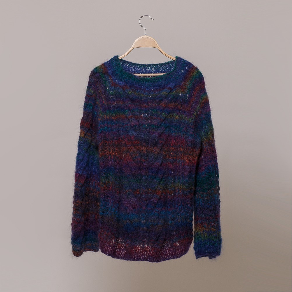 Tania объёмный мохеровый пуловер