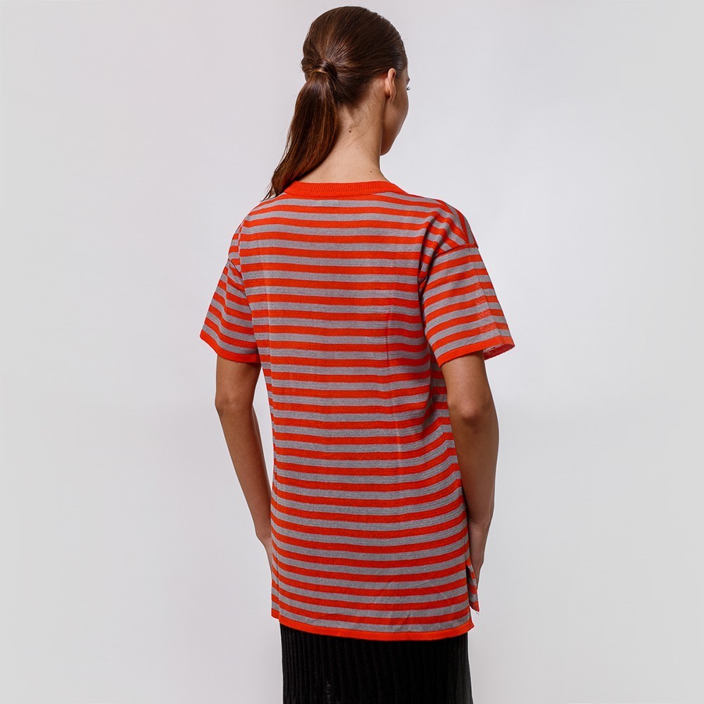 pl265-veronika-top-orange-gray (1) Veronika топ из чистого льна в полоску оранжевого