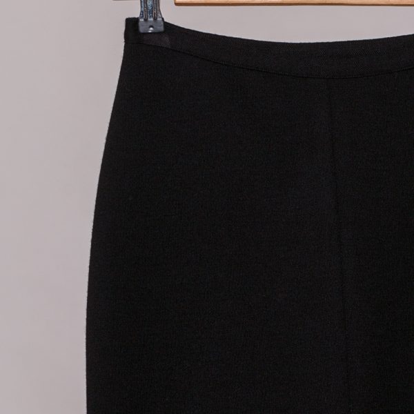 Ruta юбка-карандаш из шерсти черного цвета