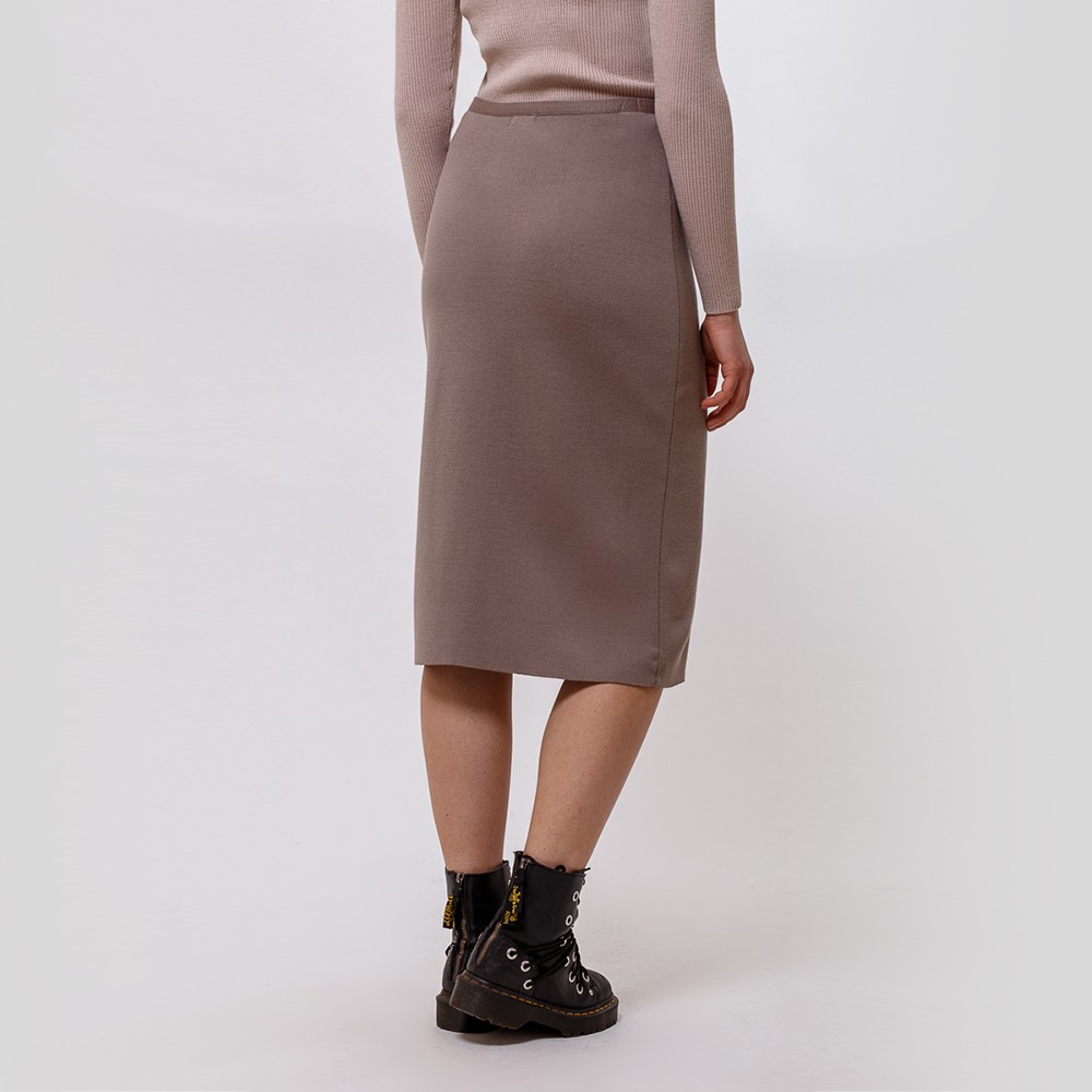 yo BIOTOP Wool sheer tight skirt protechsinc.com