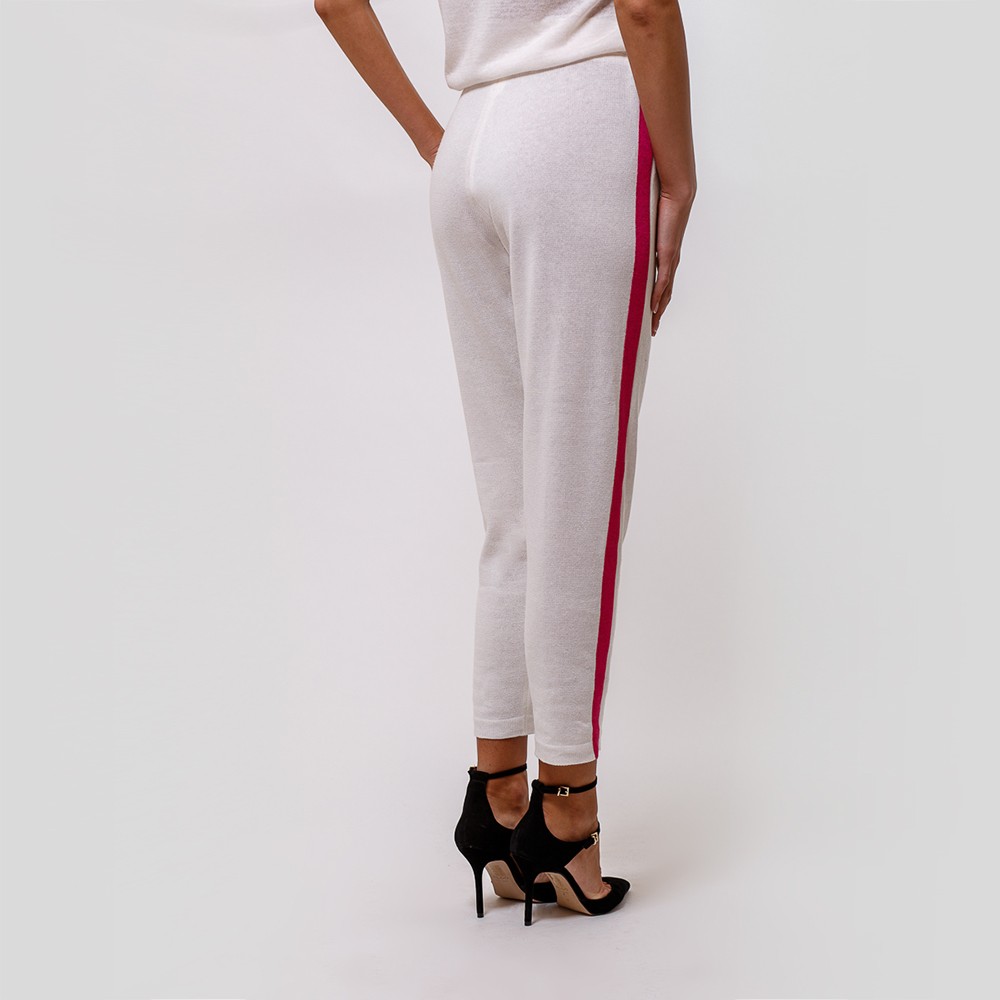 tr057-Jenna-trousers-white (1) Jenna kootud püksid kontrastse küljetriibuga valge