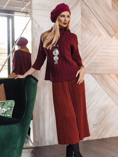 Knit set with trousers