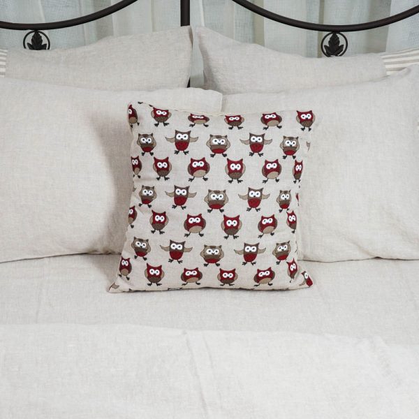 Margo Bordo Owl Print Pillowcase
