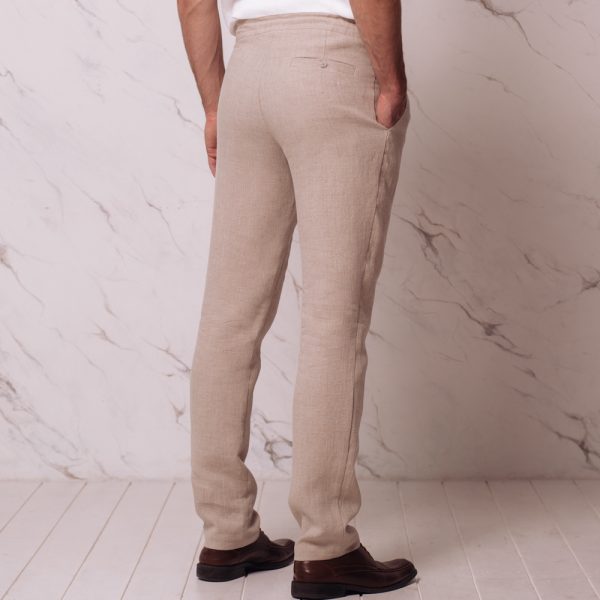Recardo pure Linen trousers natural