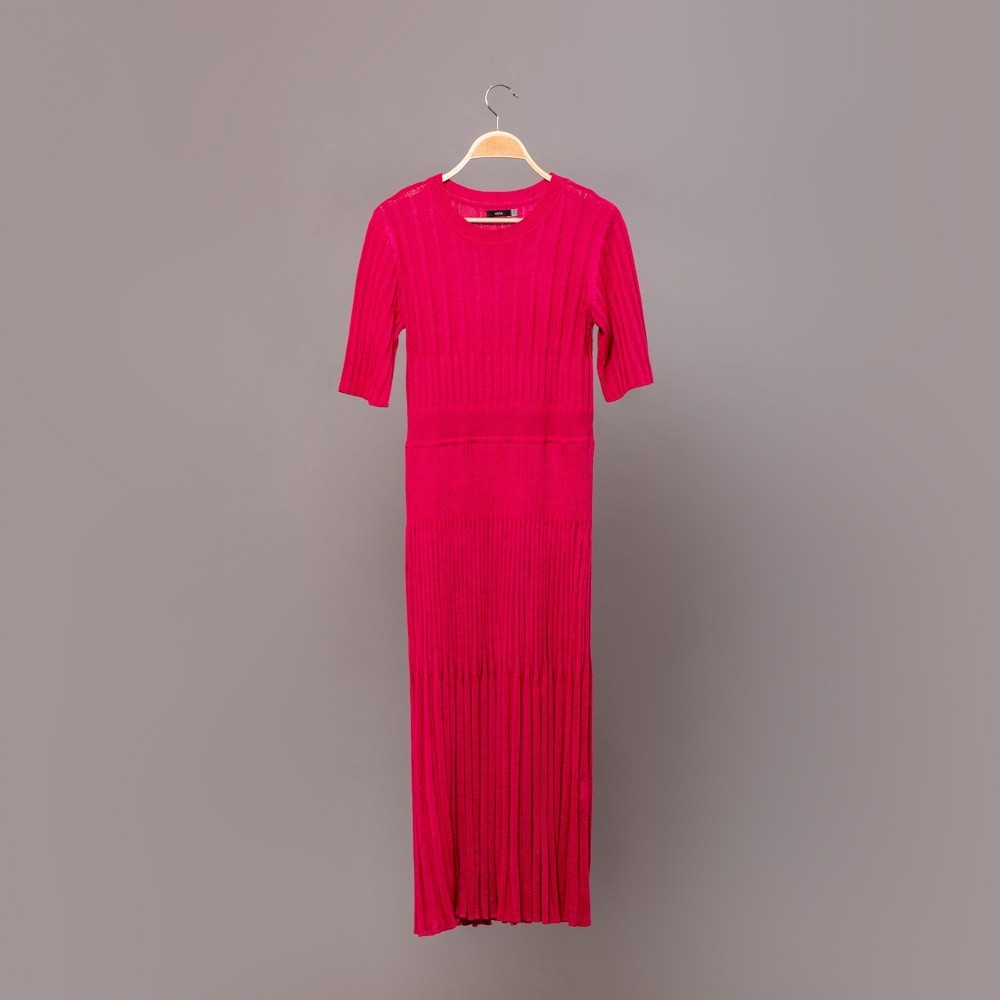 Dr161 Kaisa-fuxia-viscoose-dress