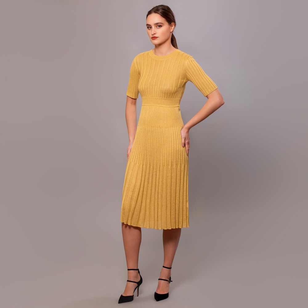 Dr161 Kaisa-yellow-viscoose-dress ( (2)