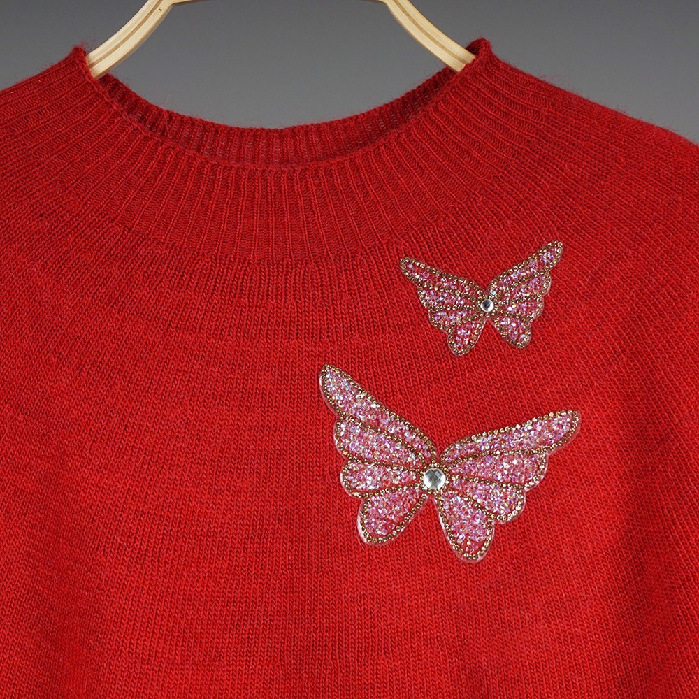 Milica шерстяной свитер красного цвета