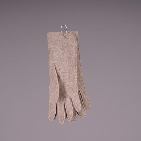 Adelina wool blend beige gloves