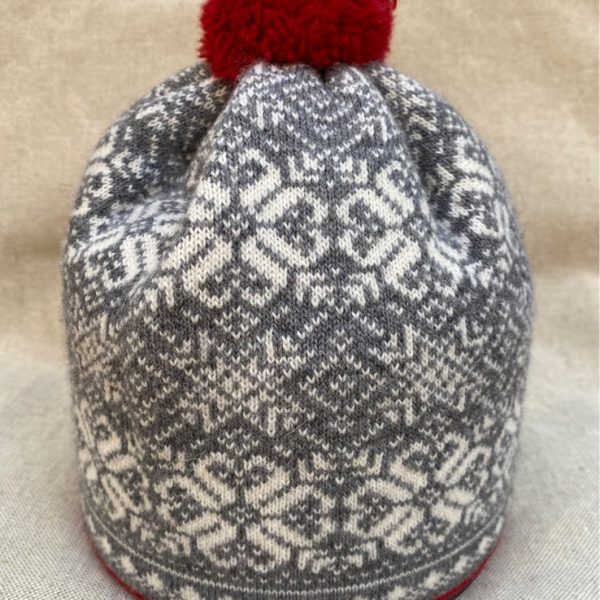 Berg wool beanie gray-white