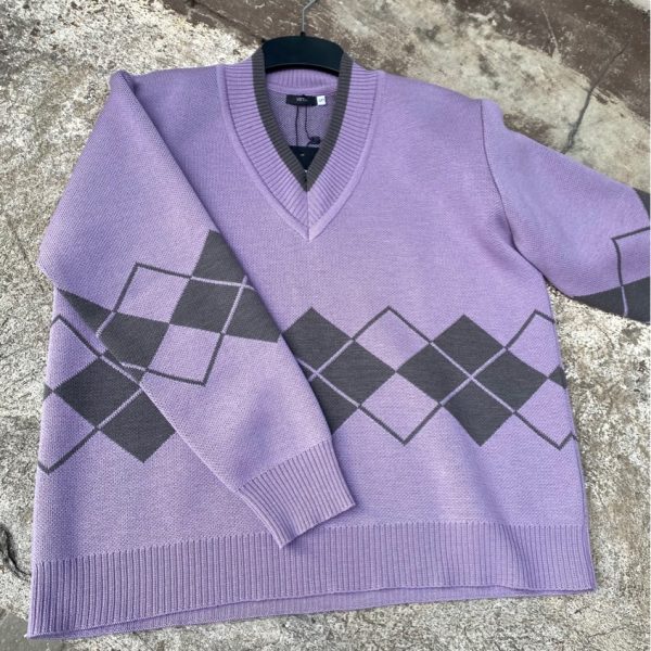 Nico pure wool lilac pullover