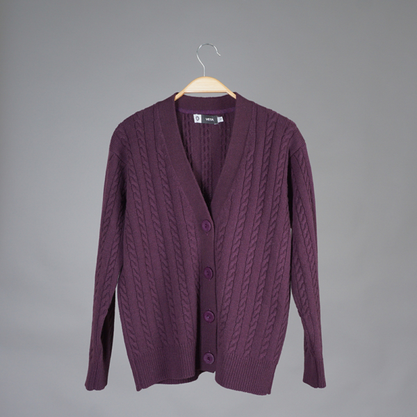Carmen knitted cardigan lilac