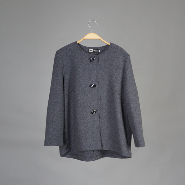Mika pure wool grey jacket