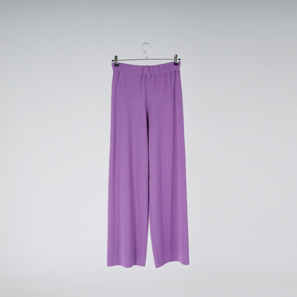 Kersti лиловые шерстяные брюки