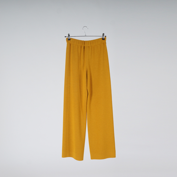 Kersti жёлтые шерстяные брюки