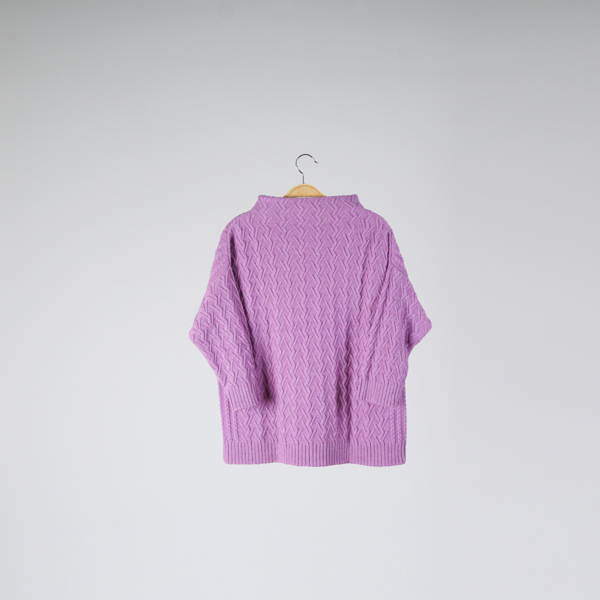 Xana шерстяной пуловер лилового цвета