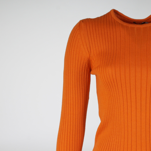 Nino wool pullover orange