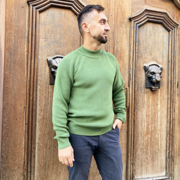 Gustav шерстиной свитер зелёного цвета