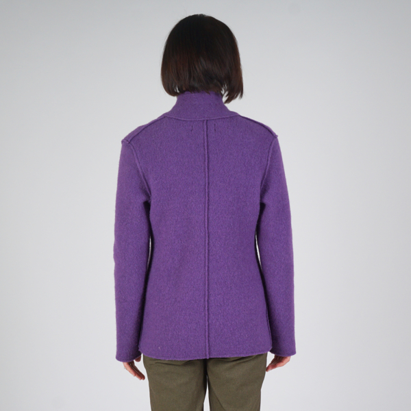 Polina pure wool purple jacket