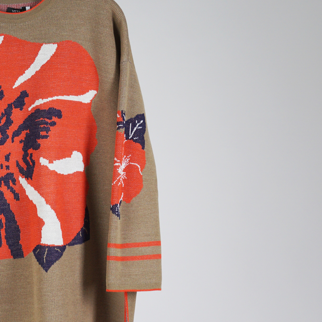 PL344-Flure-oliv-3 Fleur pure wool olive pullover