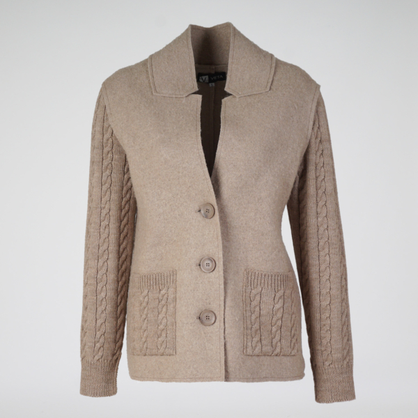 Dalila wool beige jacket