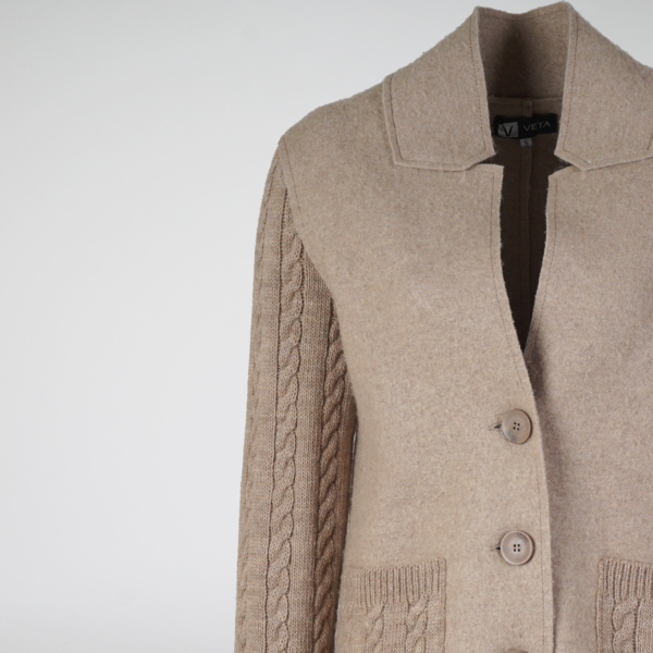 Dalila wool beige jacket